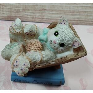 Calico Kittens by Patricia Hillman & Enesco Cat's Cradle #488690 1998